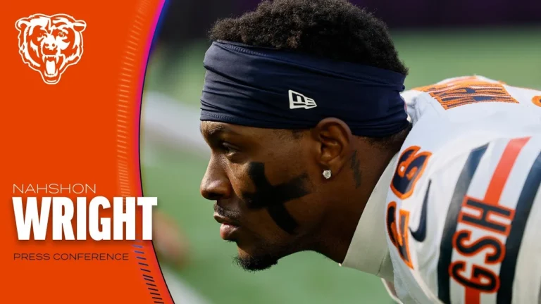 Nahshon Wright on NFC Defensive Player of the Month honors Press Conference