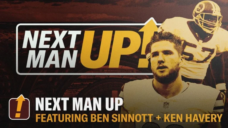 This One Means More – Ben Sinnott vs Eagles Ken Harvey Next Man Up Washington Commanders