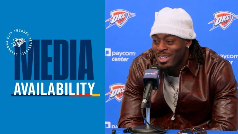 Lu Dort on the Thunder’s collective rhythm Post Game Media December 10, 2025