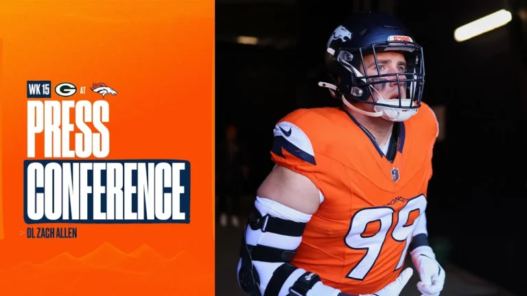 DL Zach Allen on Broncos’ approach: ‘The whole teams really process-driven’