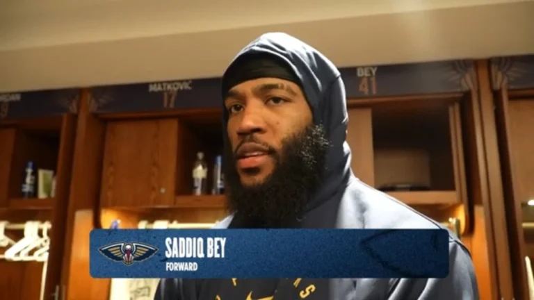 Saddiq Bey interview Pelicans-Timberwolves Postgame 12 4 25