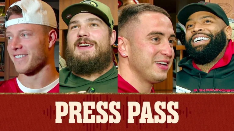 McCaffrey, McKivitz, Piñeiro, Williams Discuss Titans, Team Focus, and Bye Week 49ers