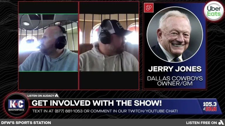 Jerry Jones on Cowboys Spot After Week 14 & More 105.3 The Fan
