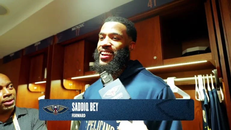 Saddiq Bey on Pelicans OT win, Kevin Durant Pelicans-Rockets Postgame 12 18 25