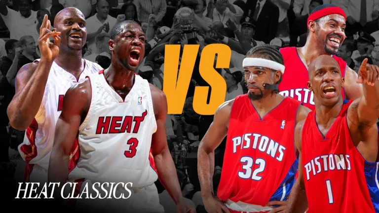 Dwyane Wade & SHAQ Close Out Detroit Pistons vs. HEAT 2006 ECF Game 6