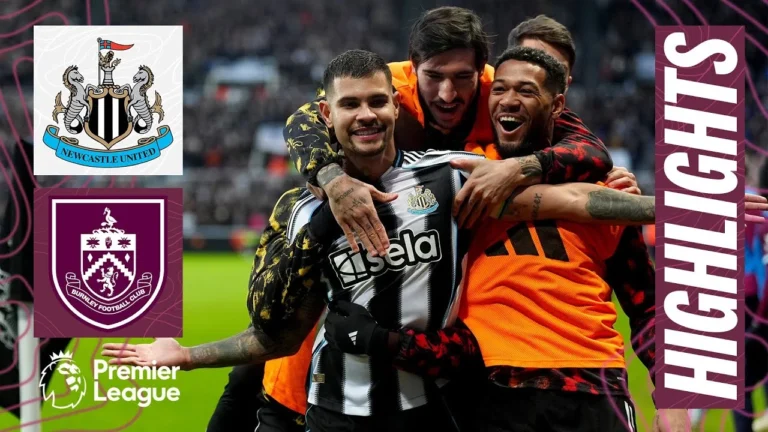 Bruno Olimpico Stuns 10-Man Clarets As Newcastle Take The Win HIGHLIGHTS Newcastle 2 – 1 Burnley