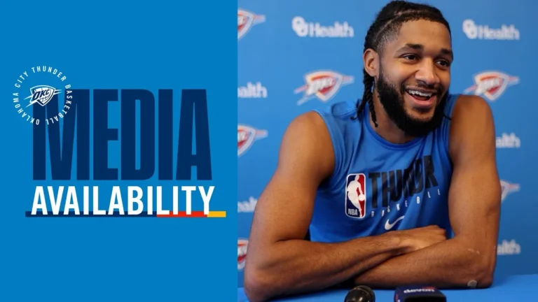 Practice Media Availability with Isaiah Joe December 21, 2025 OKC Thunder