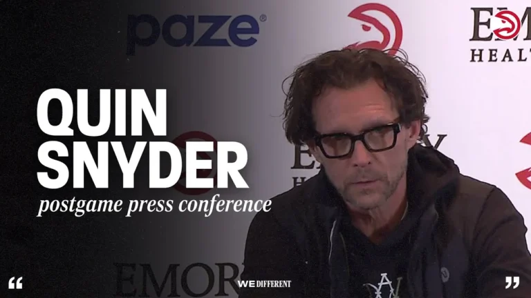 Hawks vs. 76ers Postgame Press Conference: Quin Snyder
