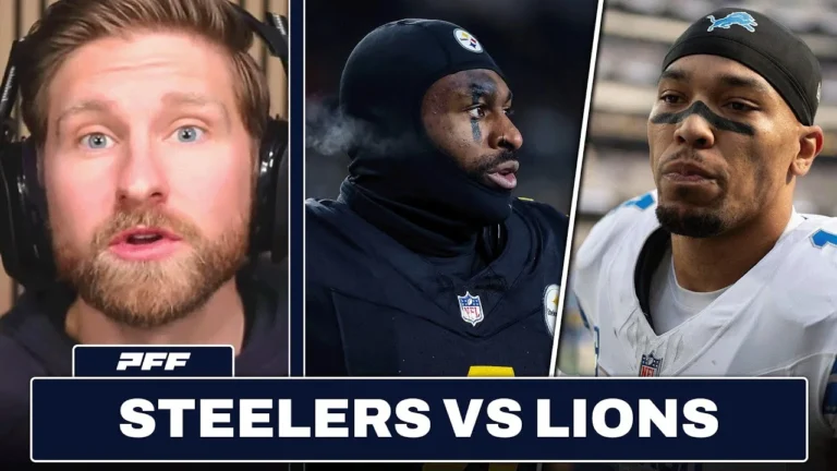 Pittsburgh Steelers vs. Detroit Lions Preview & Prediction PFF