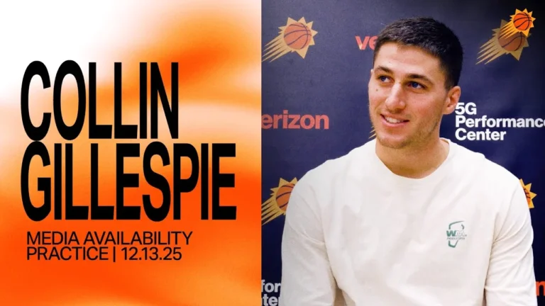 Collin Gillespie Practice Media Availability Phoenix Suns 12-13-25