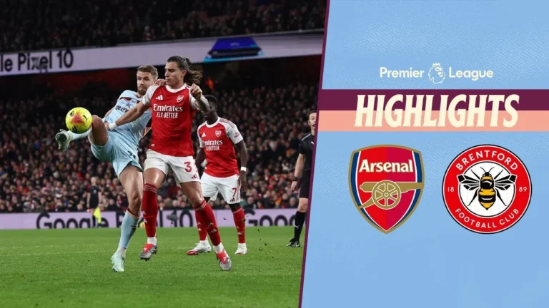 Derby Day Defeat at the Emirates Arsenal 2-0 Brentford Premier League Highlights