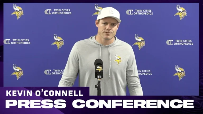 Kevin O’Connell on Win Over Commanders, Harrison Smith’s Impact, Run Game, J.J. McCarthy’s Play