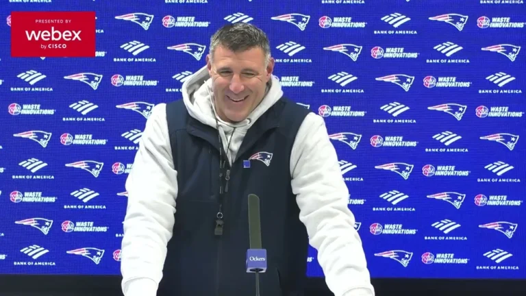 Mike Vrabel: Continuing to Try to Build Throughout the Week. Patriots Press Conference