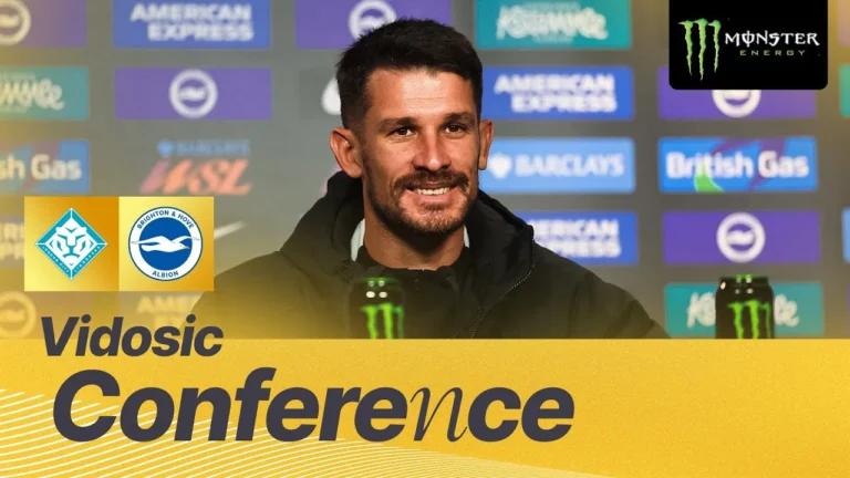 Dario Vidosic’s London City Lionesses Press Conference