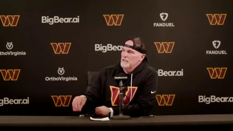HC Dan Quinn Speaks to the Media After the Last Practice of the Week Washington Commanders