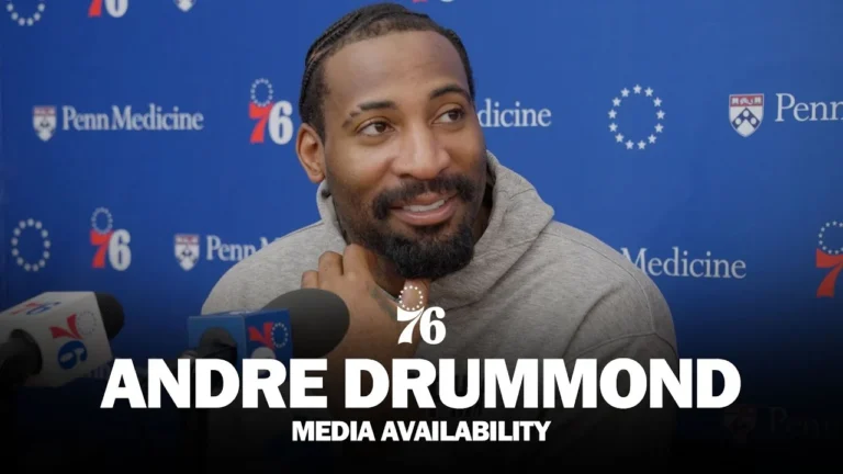 Philadelphia 76ers Practice Media Availability Andre Drummond 12.11.25