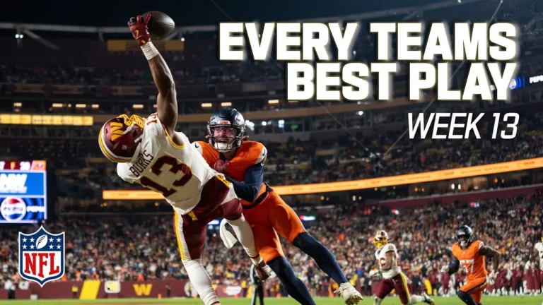 Every Team’s Best Play of Week 13 2025 NFL Season