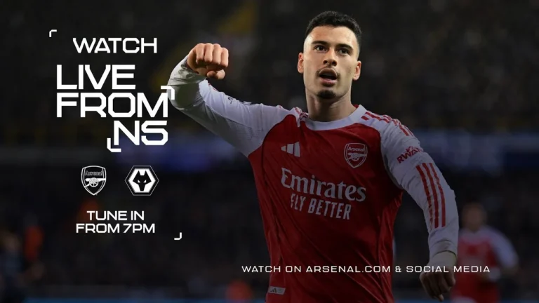 SATURDAY NIGHT FOOTBALL Arsenal v Wolves LIVE FROM N5 PRE-MATCH SHOW Premier League