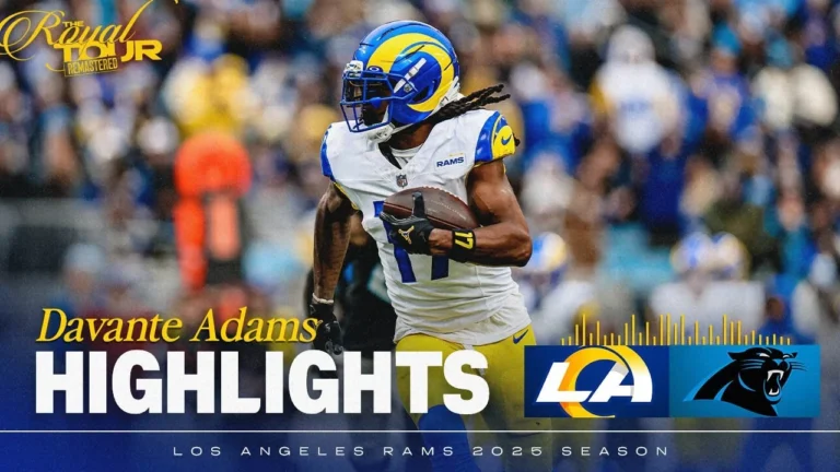 Davante Adams’ Best Catches From 2-Touchdown Game vs. Panthers Week 13