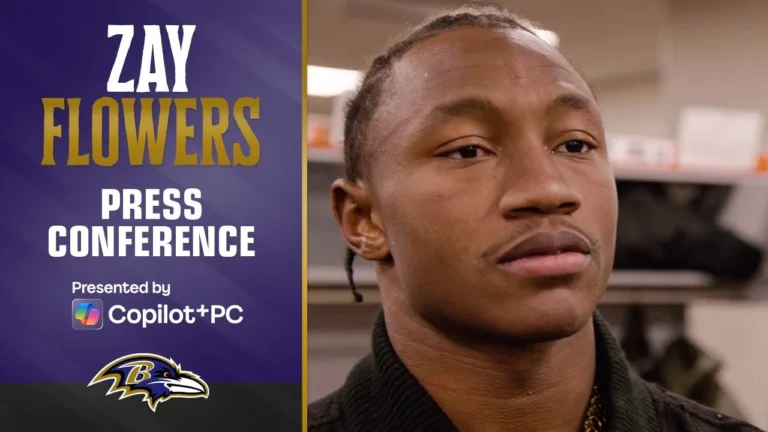 Zay Flowers: ‘We’re Going to Fight Until the End’ Baltimore Ravens