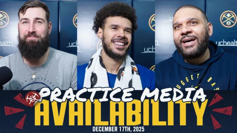 Denver Nuggets Practice Media 12 17 25