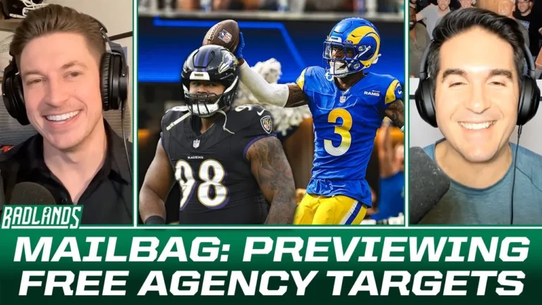 Who Should New York Jets SIGN In Free Agency? (BADLANDS) NFL