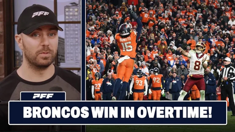 Denver Broncos vs. Washington Commanders Review PFF Grade Release Show