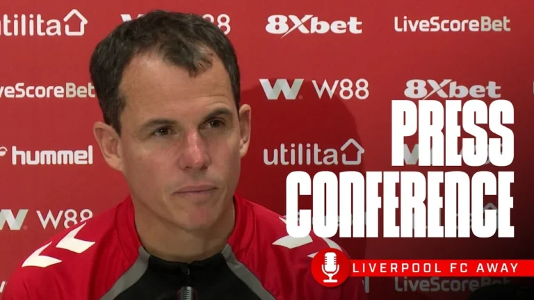 It’s a game in a special place Régis Le Bris Previews Liverpool Away Press Conference