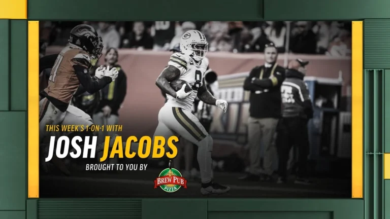 Total Packers: 1-on-1 with Josh Jacobs