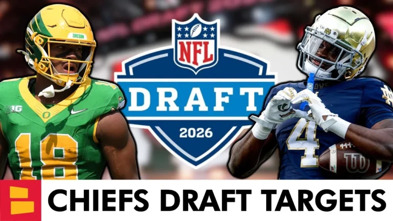 Chiefs Draft Targets With 12 Pick In 2026 NFL Draft Kansas City Chiefs News, Rumors