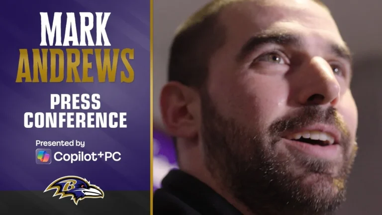 Mark Andrews: ‘We Will Continue to Fight Always’ Baltimore Ravens