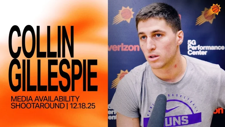 Collin Gillespie Shootaround Media Availability Phoenix Suns 12-18-25