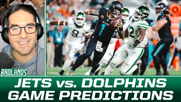 New York Jets vs. Miami Dolphins PREDICTIONS (FULL BADLANDS)