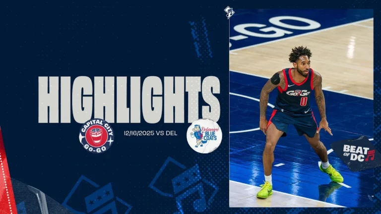 Highlights: Capital City Go-Go vs Delaware Blue Coats 12.14.25