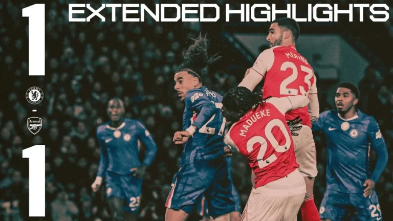 MERINO GRABS HIS 20TH GOAL OF 2025 EXTENDED HIGHLIGHTS Chelsea v Arsenal (0-1) EPL