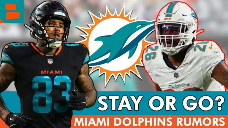 Miami Dolphins Free Agents: Who Should Stay & Who Should Go