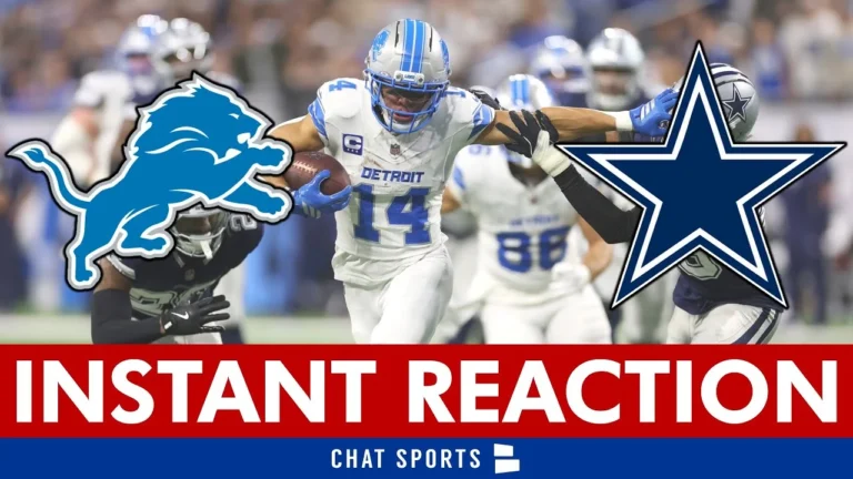 DISASTER! Cowboys Lose 44-30 To Lions, CeeDee Lamb HURT Playoff Hopes Crushed INSTANT REACTION