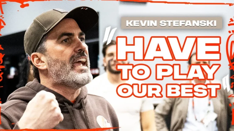 Kevin Stefanski Press Conference: Have to play our best