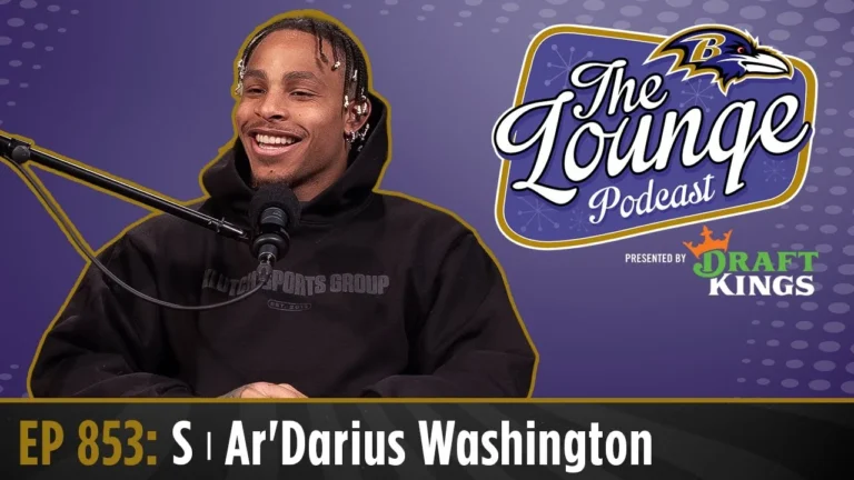 Ar’Darius Washington Joins The Lounge Baltimore Ravens