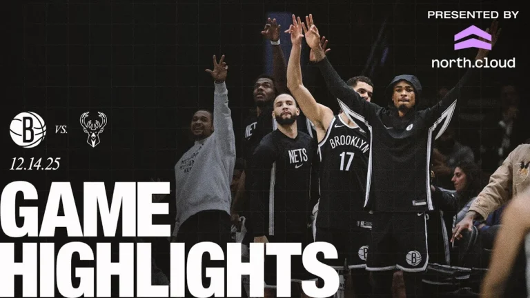 HIGHLIGHTS Nets Tie Franchise Record in 45-Point Win vs Bucks