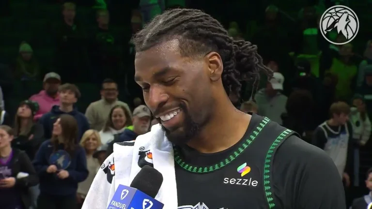 Naz Reid Postgame Interview After Win Against Sacramento Kings 12.14.25