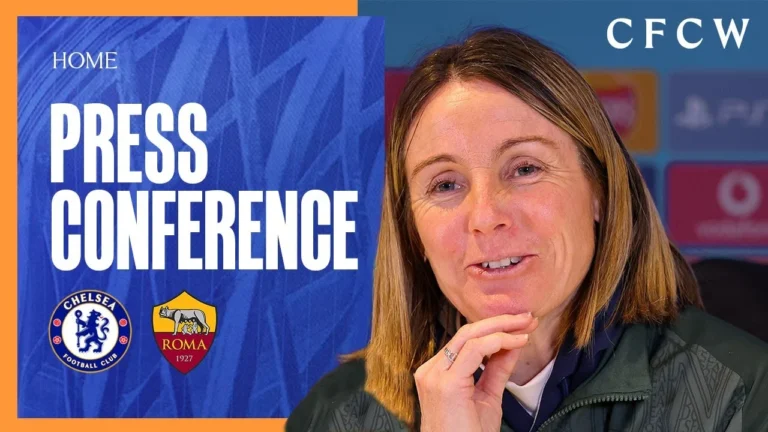 BOMPASTOR & BRIGHT Press Conference UWCL GW5 Chelsea vs Roma 09 12 25 CFCW