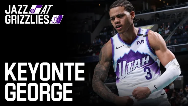 8 assists & Keyonte BEATS a career high in MEMPHIS UTAH JAZZ