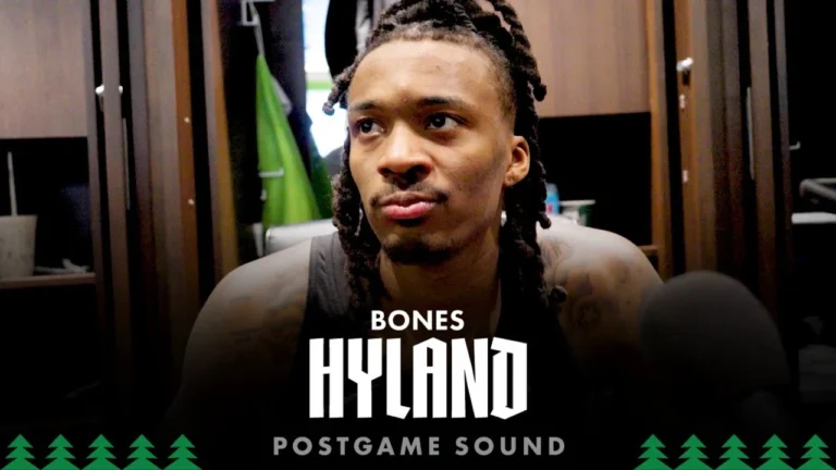 Staying Aggressive And Playing My Game. Bones Hyland Postgame Sound 12.14.25
