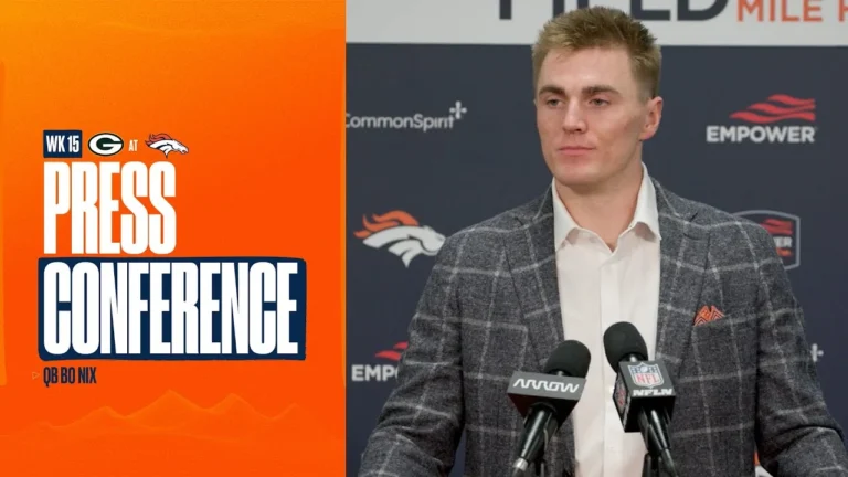 QB Bo Nix on Pat Surtain IIs interception vs. Packers: It was huge