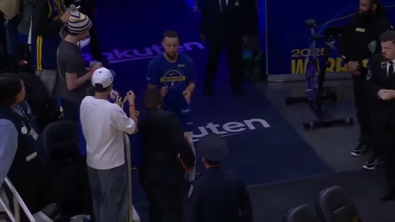 Steph Curry Makes UNREAL Full Court Shot