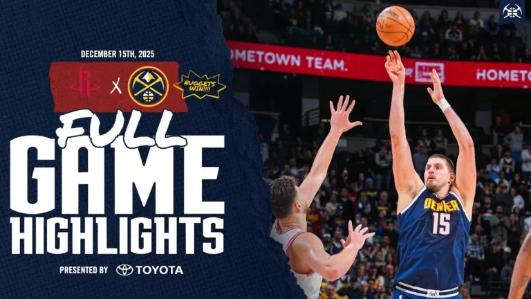Denver Nuggets OT WIN vs. Houston Rockets Highlights Toyota Game Recap