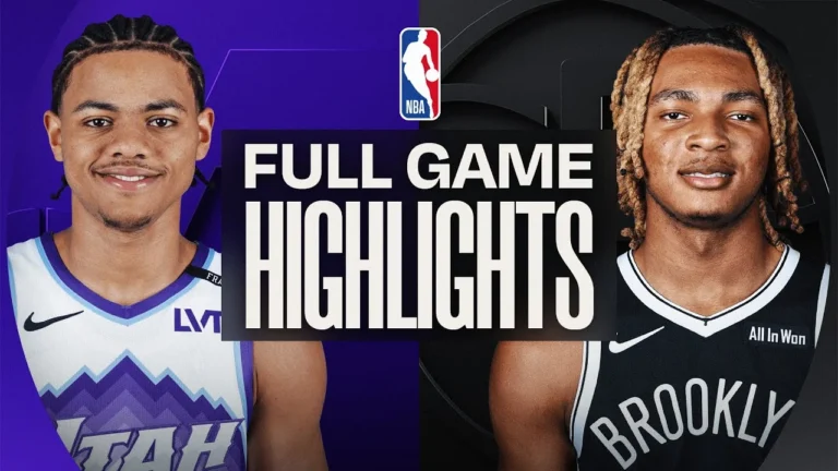 JAZZ at NETS FULL GAME HIGHLIGHTS December 4, 2025
