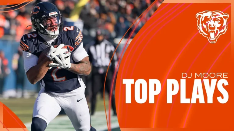 Every DJ Moore catch from 2-TD game vs. Browns Week 15