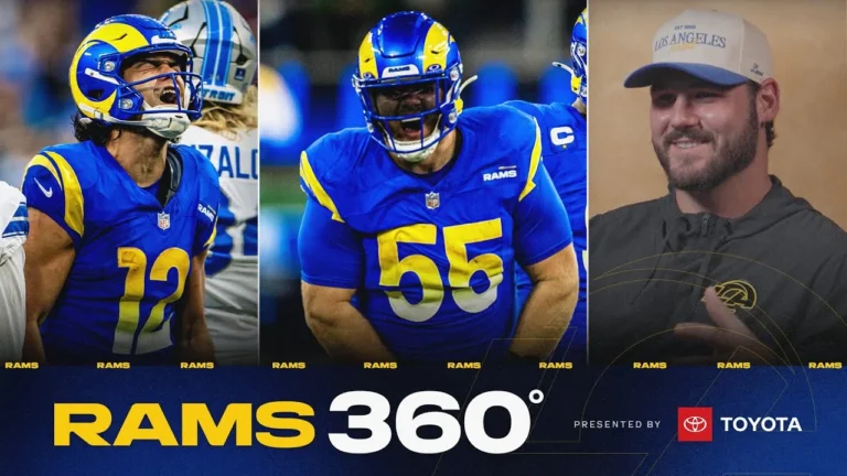 Rams 360: Sounds Of The Game vs. Lions, Braden Fiske Mic’d Up & Colby Parkinson On Rams Revealed